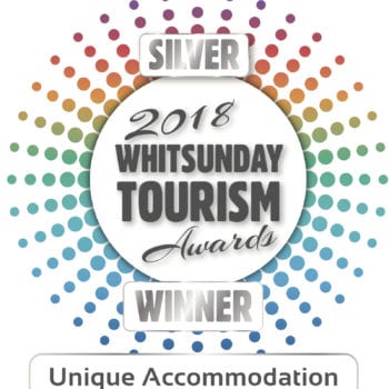 Whitsunday Escape Whitsunday Tourism Award Silver winner 2018 Unique Accommodation