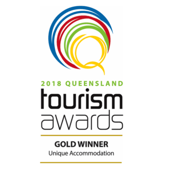 Gold winner Queensland Tourism Awards 2018 Boating Accommodation