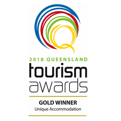 Gold winner Queensland Tourism Awards 2018