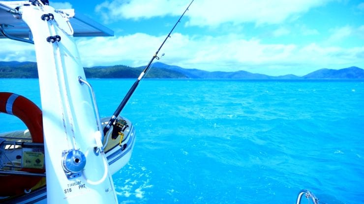 Self charter a power catamaran for a fishing adventure with your mates