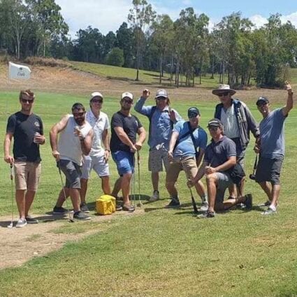 Operations Golf Day small group 1