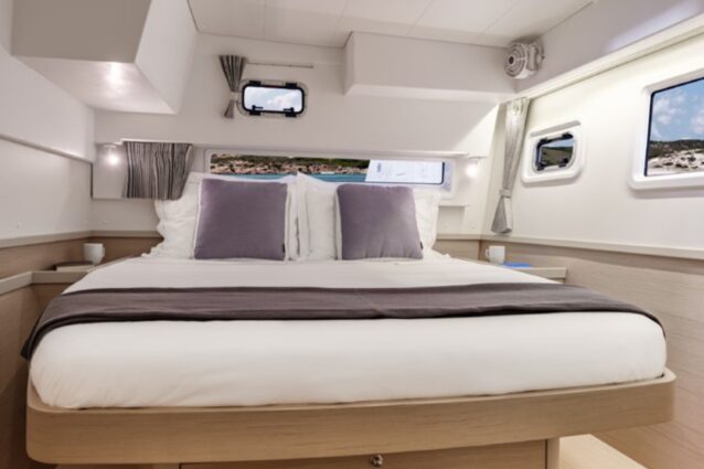Lagoon 42.4 Sailing Catamaran port cabin