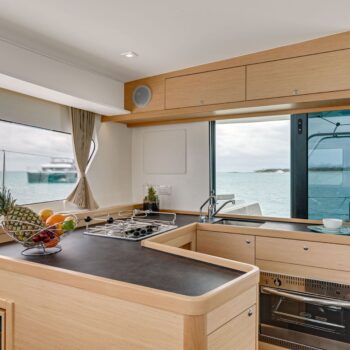 Lagoon 42.4 Sailing Catamaran galley