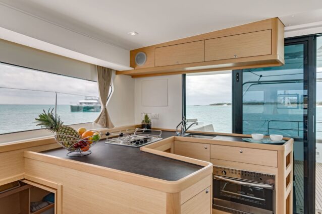 Lagoon 42.4 Sailing Catamaran galley