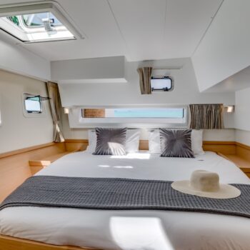 Lagoon 42.4 Sailing Catamaran port cabin