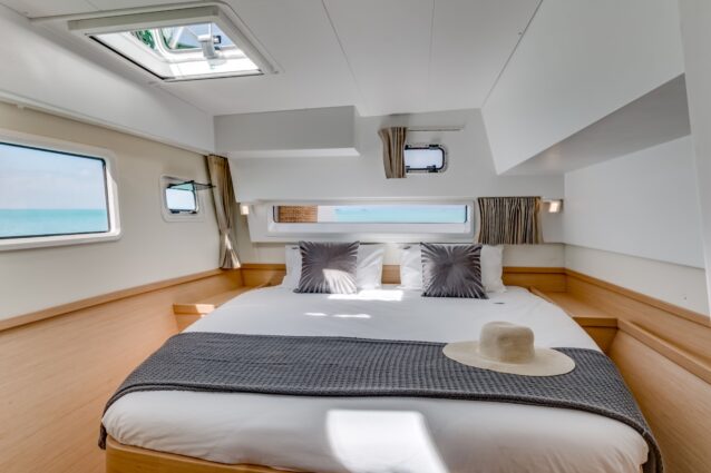 Lagoon 42.4 Sailing Catamaran port cabin