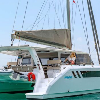 Seawind 1370 Sailing catamaran Sidetracked Transom