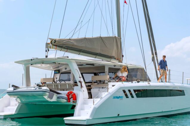 Seawind 1370 Sailing catamaran Sidetracked Transom